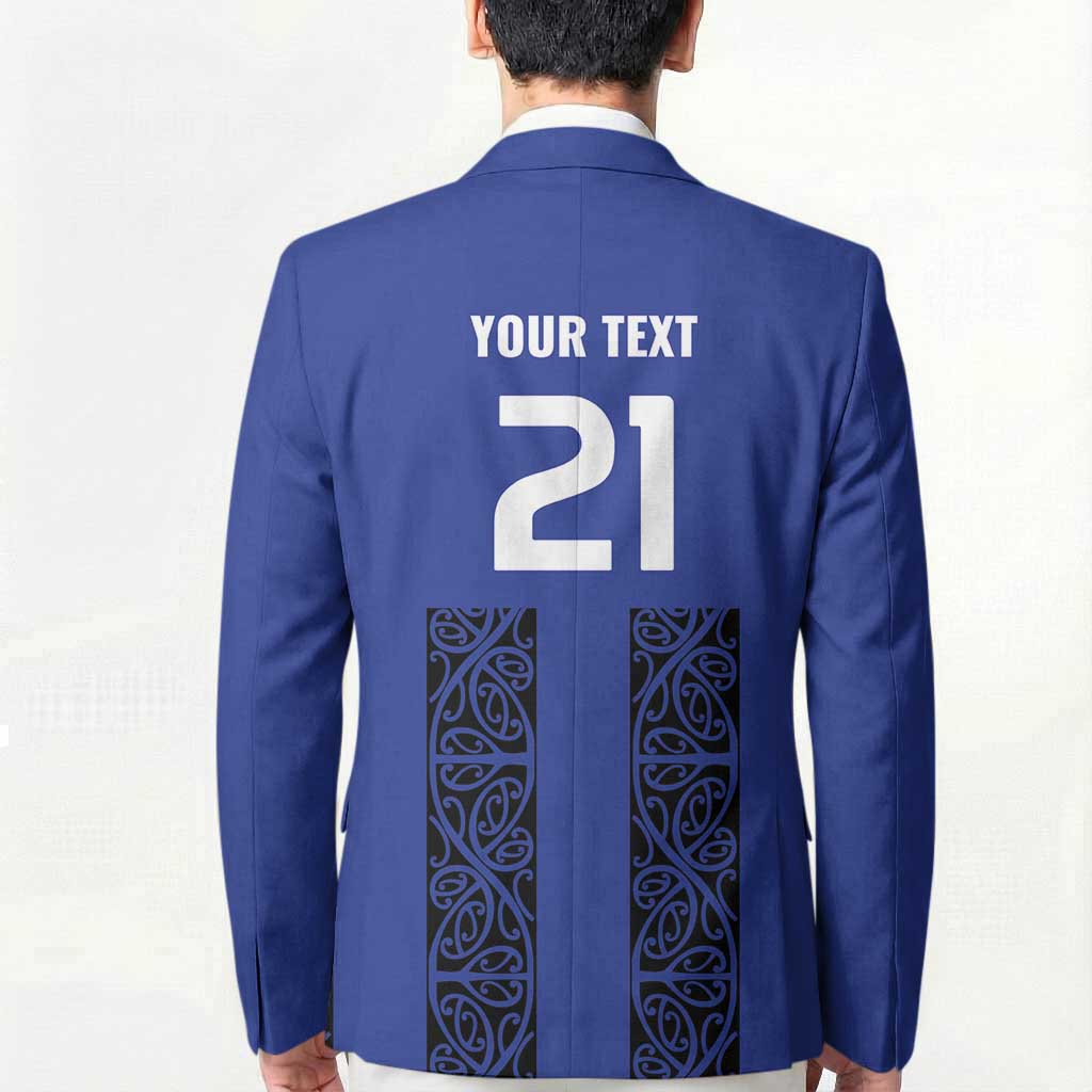 Custom Oceania Football NZ Auckland Blazer Maori Tribal Pattern LT9 - Polynesian Pride