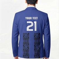 Custom Oceania Football NZ Auckland Blazer Maori Tribal Pattern LT9 - Polynesian Pride
