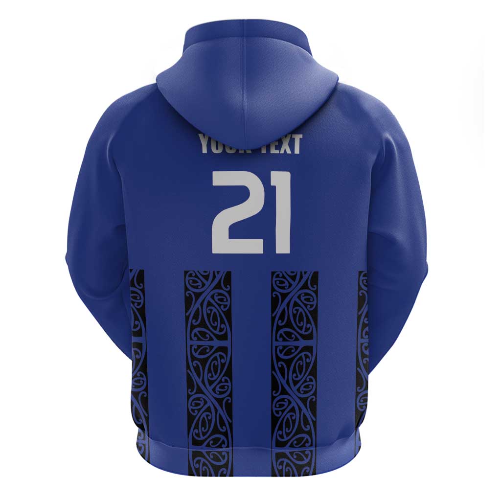 Custom Oceania Football NZ Auckland Hoodie Maori Tribal Pattern LT9 - Polynesian Pride
