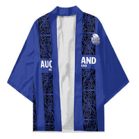 Custom Oceania Football NZ Auckland Kimono Maori Tribal Pattern