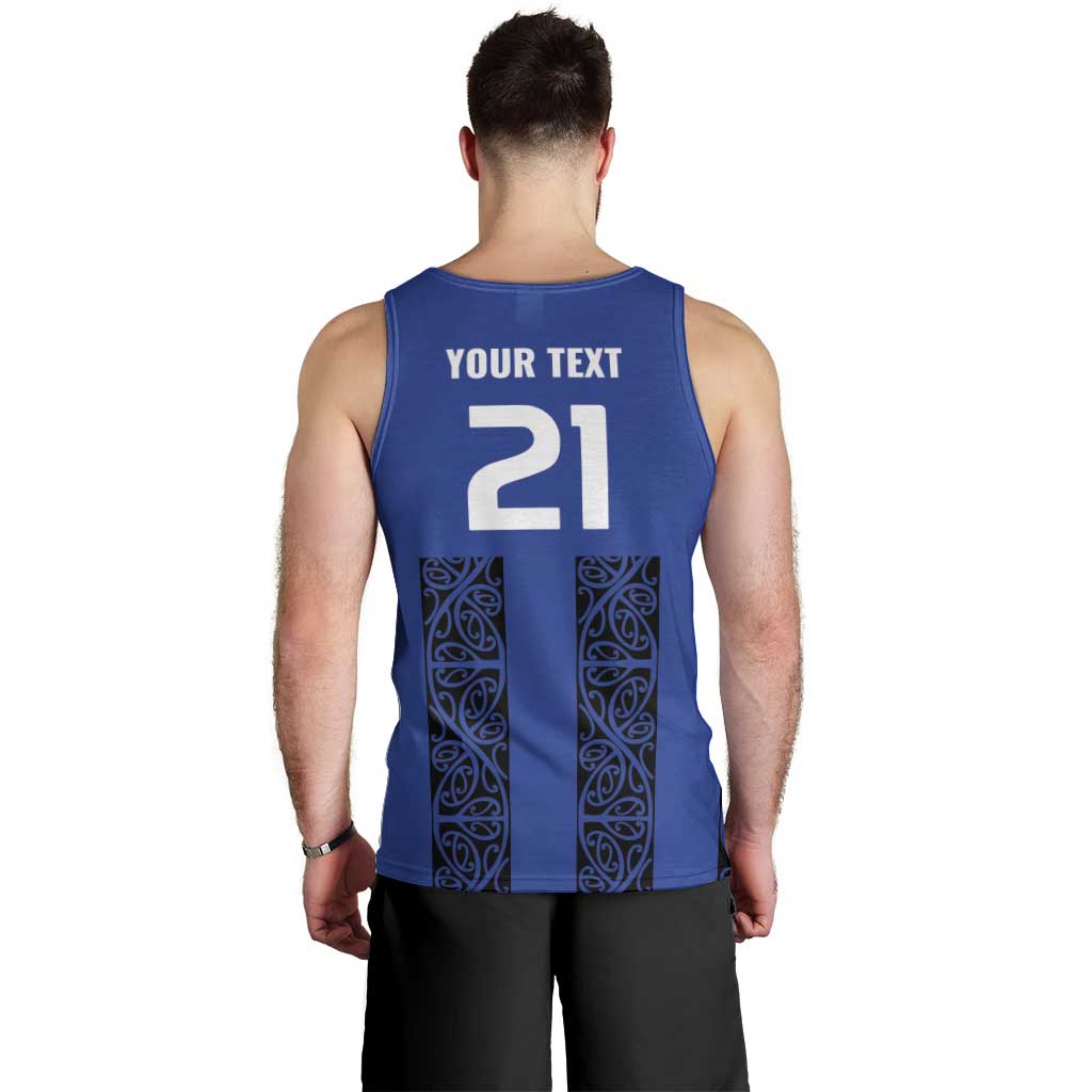 Custom Oceania Football NZ Auckland Men Tank Top Maori Tribal Pattern LT9 - Polynesian Pride