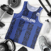Custom Oceania Football NZ Auckland Men Tank Top Maori Tribal Pattern LT9 - Polynesian Pride