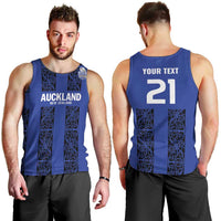 Custom Oceania Football NZ Auckland Men Tank Top Maori Tribal Pattern LT9 - Polynesian Pride