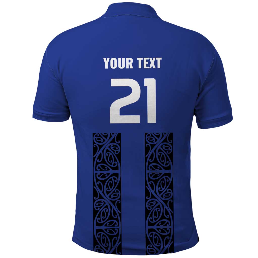 Custom Oceania Football NZ Auckland Polo Shirt Maori Tribal Pattern LT9 - Polynesian Pride