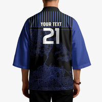 Custom Oceania Football NZ Auckland Kimono Minimal City Map Style