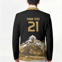 Custom Oceania Football NZ South Island Blazer Minimal Mount Cook Silhouette LT9 - Polynesian Pride