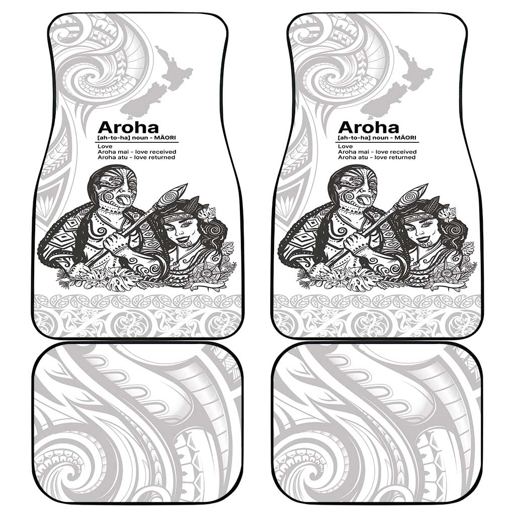 Aroha Maori Language Car Mats Te Reo Maori Inspired Art LT9 - Polynesian Pride