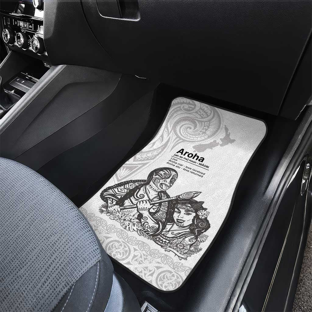 Aroha Maori Language Car Mats Te Reo Maori Inspired Art LT9 - Polynesian Pride