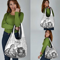 Aroha Maori Language Grocery Bag Te Reo Maori Inspired Art LT9 - Polynesian Pride