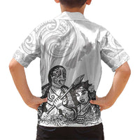 Aroha Maori Language Hawaiian Shirt Te Reo Maori Inspired Art LT9 - Polynesian Pride