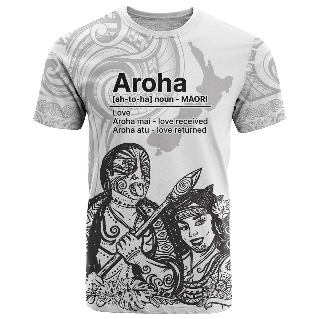 Aroha Maori Language T Shirt Te Reo Maori Inspired Art