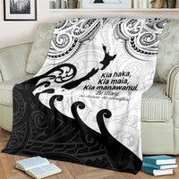 Kia Haka Maori language Blanket Te Reo Maori Inspired Art LT9 - Polynesian Pride