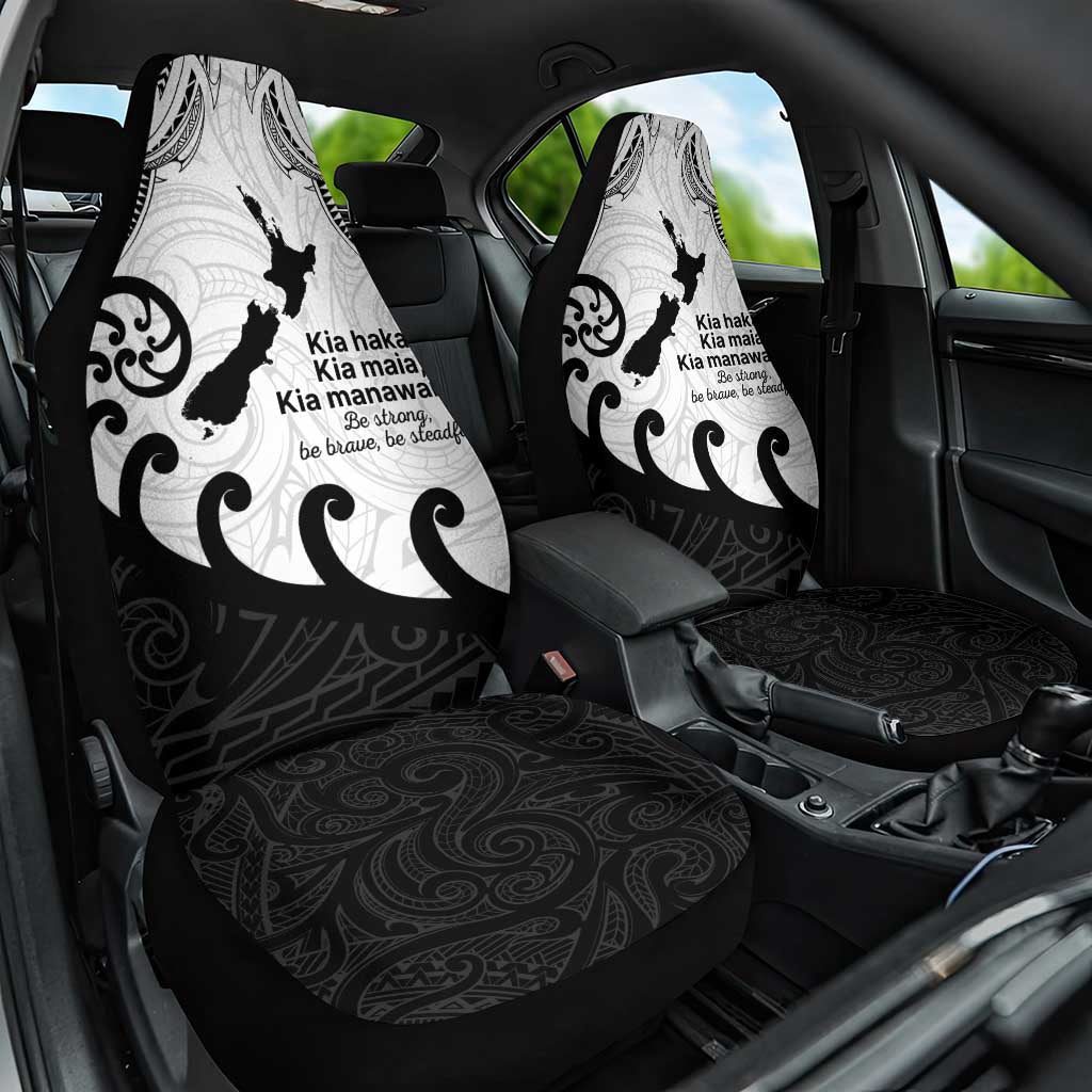 Kia Haka Maori language Car Seat Cover Te Reo Maori Inspired Art