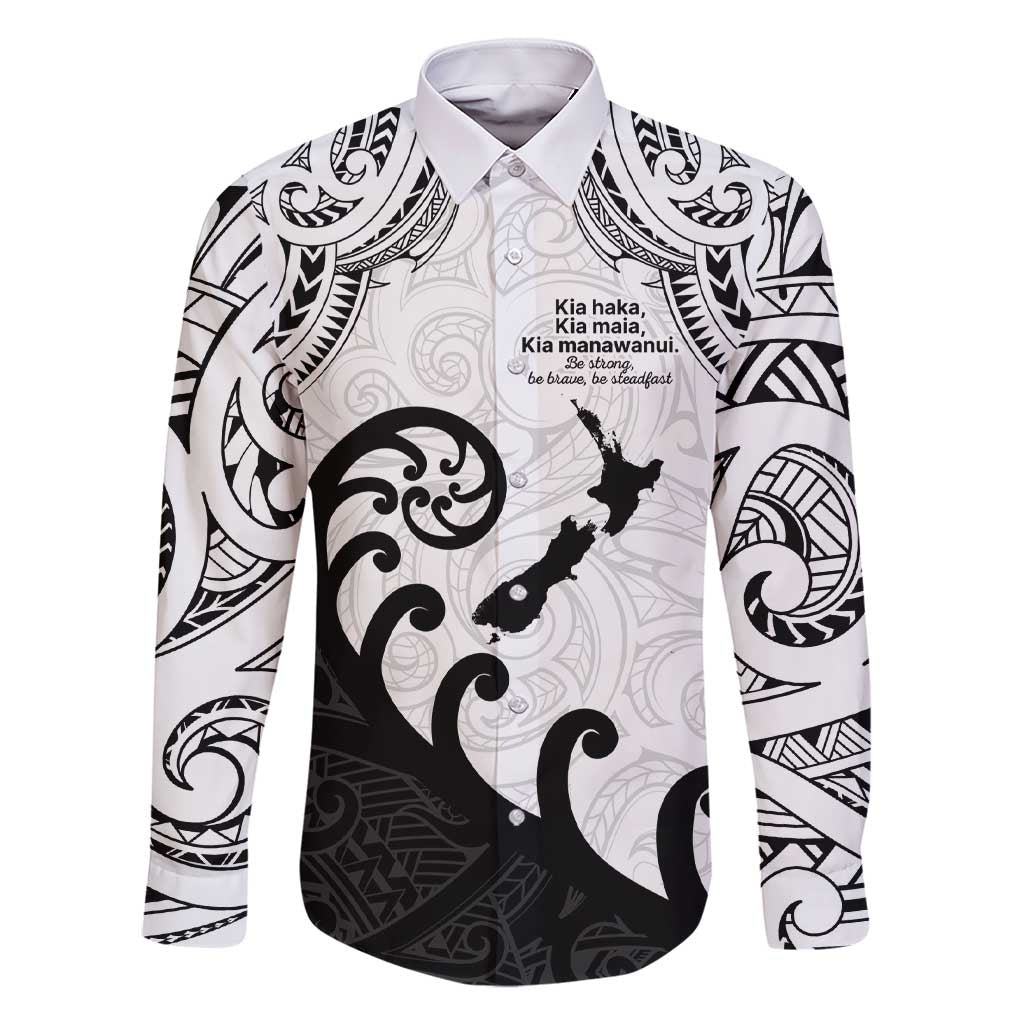 Kia Haka Maori language Family Matching Short Sleeve Bodycon Dress and Hawaiian Shirt Te Reo Maori Inspired Art