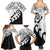 Kia Haka Maori language Family Matching Summer Maxi Dress and Hawaiian Shirt Te Reo Maori Inspired Art