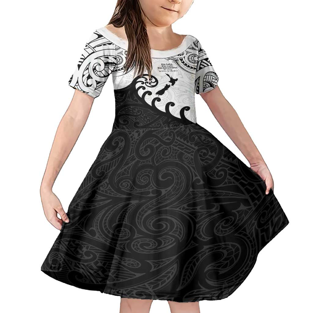 Kia Haka Maori language Family Matching Tank Maxi Dress and Hawaiian Shirt Te Reo Maori Inspired Art