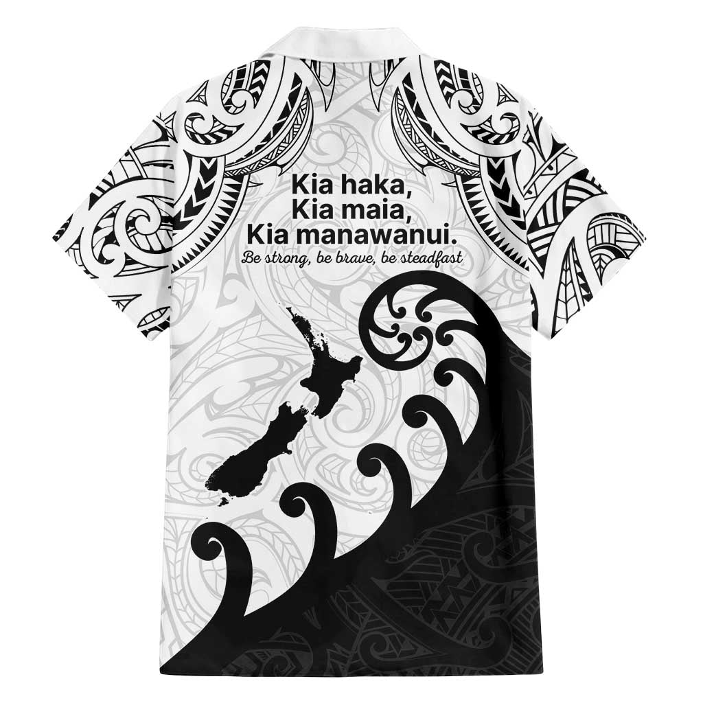 Kia Haka Maori language Family Matching Tank Maxi Dress and Hawaiian Shirt Te Reo Maori Inspired Art