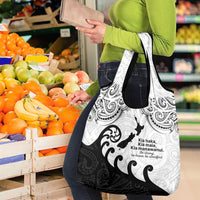 Kia Haka Maori language Grocery Bag Te Reo Maori Inspired Art LT9 - Polynesian Pride