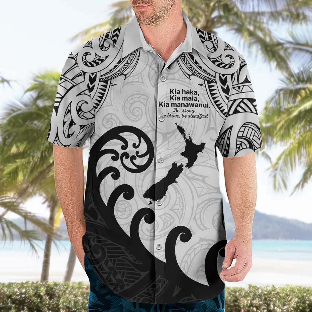 Kia Haka Maori language Hawaiian Shirt Te Reo Maori Inspired Art LT9 - Polynesian Pride