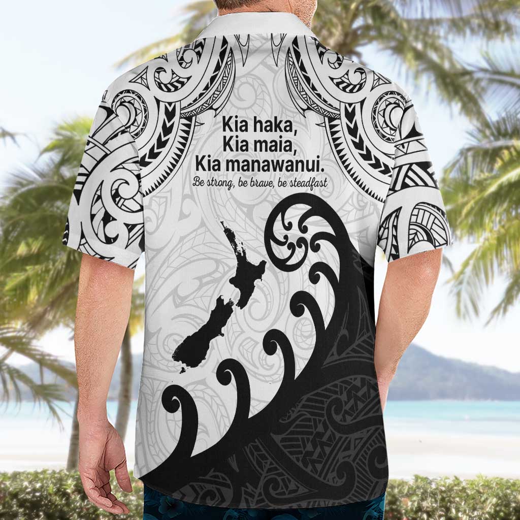 Kia Haka Maori language Hawaiian Shirt Te Reo Maori Inspired Art LT9 - Polynesian Pride