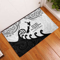Kia Haka Maori language Rubber Doormat Te Reo Maori Inspired Art