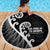 Kia Mau Ki To Ukaipo Beach Blanket Te Reo Maori Koru Fern Art