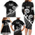 Kia Mau Ki To Ukaipo Family Matching Long Sleeve Bodycon Dress and Hawaiian Shirt Te Reo Maori Koru Fern Art