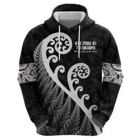 Kia Mau Ki To Ukaipo Hoodie Te Reo Maori Koru Fern Art