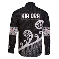 Kia Ora Maori Language Family Matching Mermaid Dress and Hawaiian Shirt Te Reo Maori Koru Fern Art