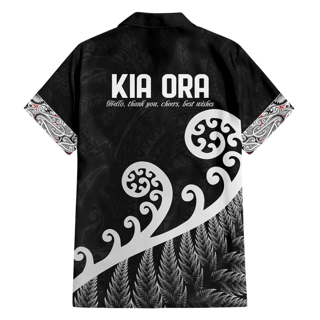 Kia Ora Maori Language Family Matching Summer Maxi Dress and Hawaiian Shirt Te Reo Maori Koru Fern Art LT9 - Polynesian Pride
