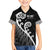 Kia Ora Maori Language Family Matching Tank Maxi Dress and Hawaiian Shirt Te Reo Maori Koru Fern Art