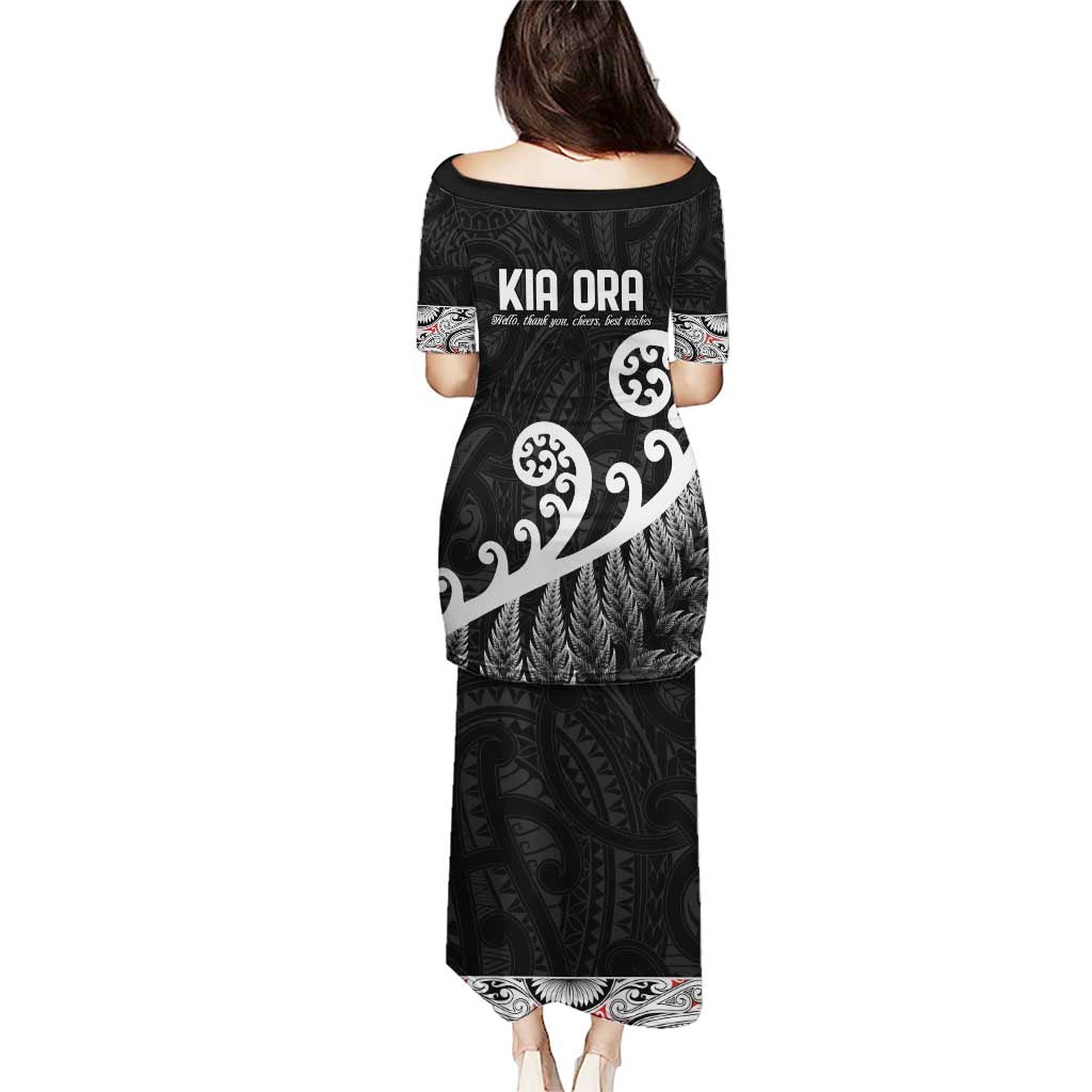 Kia Ora Maori Language Puletasi Te Reo Maori Koru Fern Art LT9 - Polynesian Pride