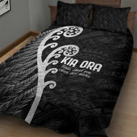 Kia Ora Maori Language Quilt Bed Set Te Reo Maori Koru Fern Art LT9 - Polynesian Pride