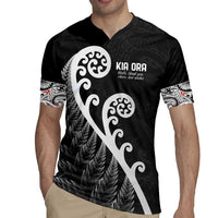 Kia Ora Maori Language Rugby Jersey Te Reo Maori Koru Fern Art LT9 - Polynesian Pride