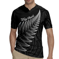 New Zealand Te Reo Māori Rugby Jersey Simple Black Fern