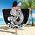Te Reo Maori Tiki Inspired Art Beach Blanket