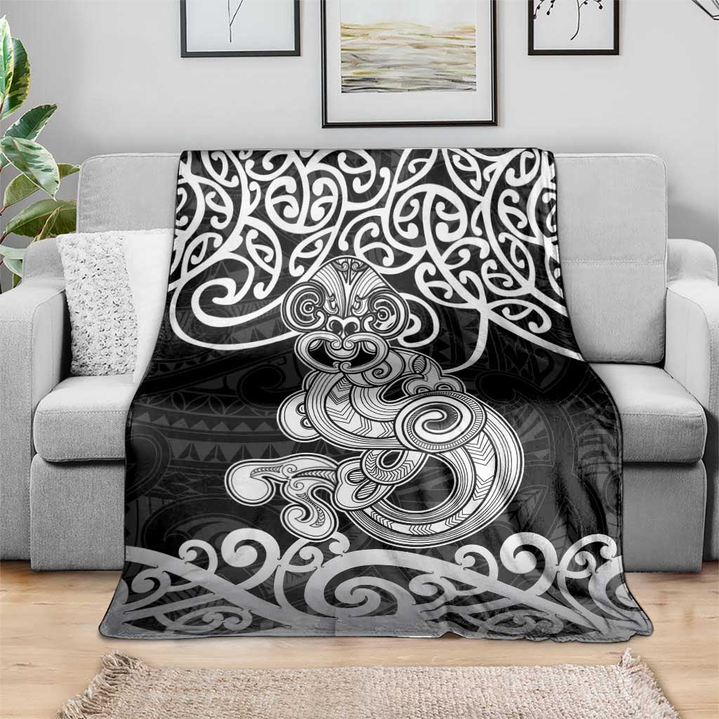 Te Reo Maori Tiki Inspired Art Blanket LT9 - Polynesian Pride