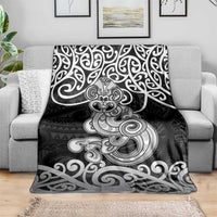 Te Reo Maori Tiki Inspired Art Blanket LT9 - Polynesian Pride