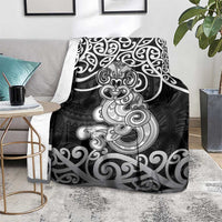 Te Reo Maori Tiki Inspired Art Blanket LT9 - Polynesian Pride
