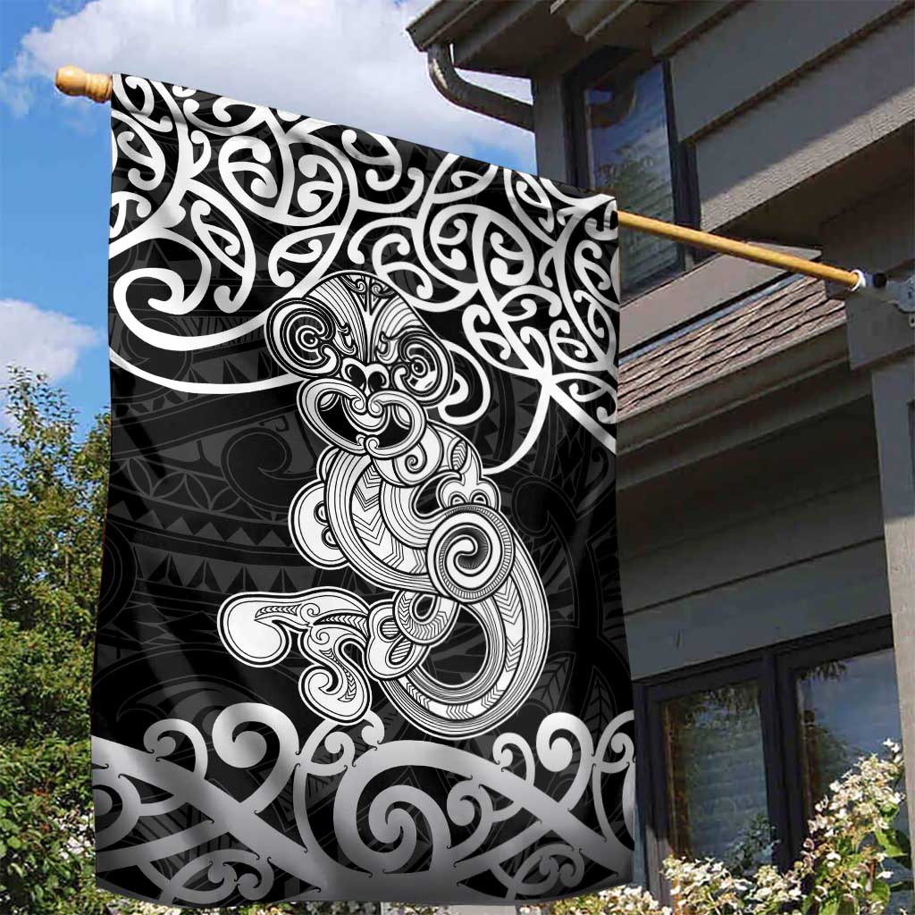 Te Reo Maori Tiki Inspired Art Garden Flag LT9 - Polynesian Pride