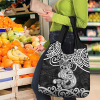 Te Reo Maori Tiki Inspired Art Grocery Bag LT9 - Polynesian Pride