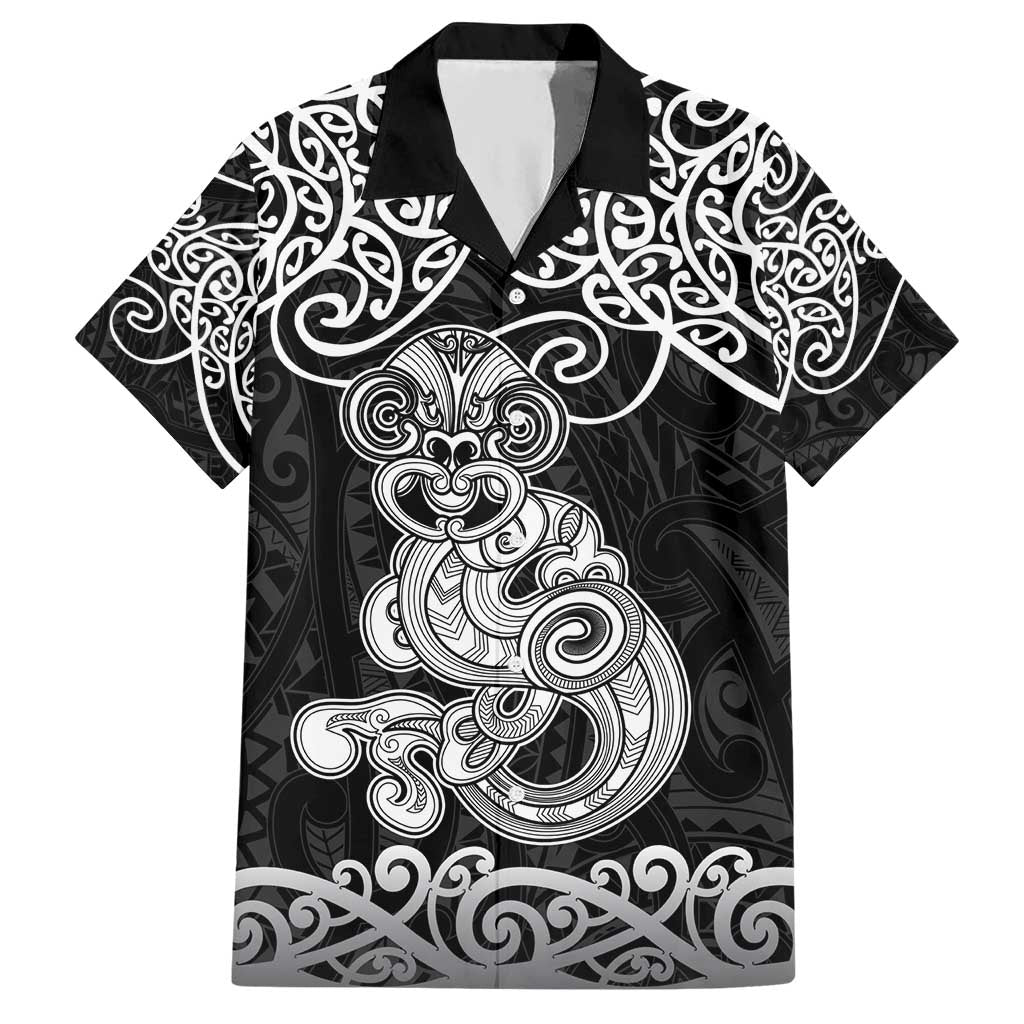 Te Reo Maori Tiki Inspired Art Hawaiian Shirt