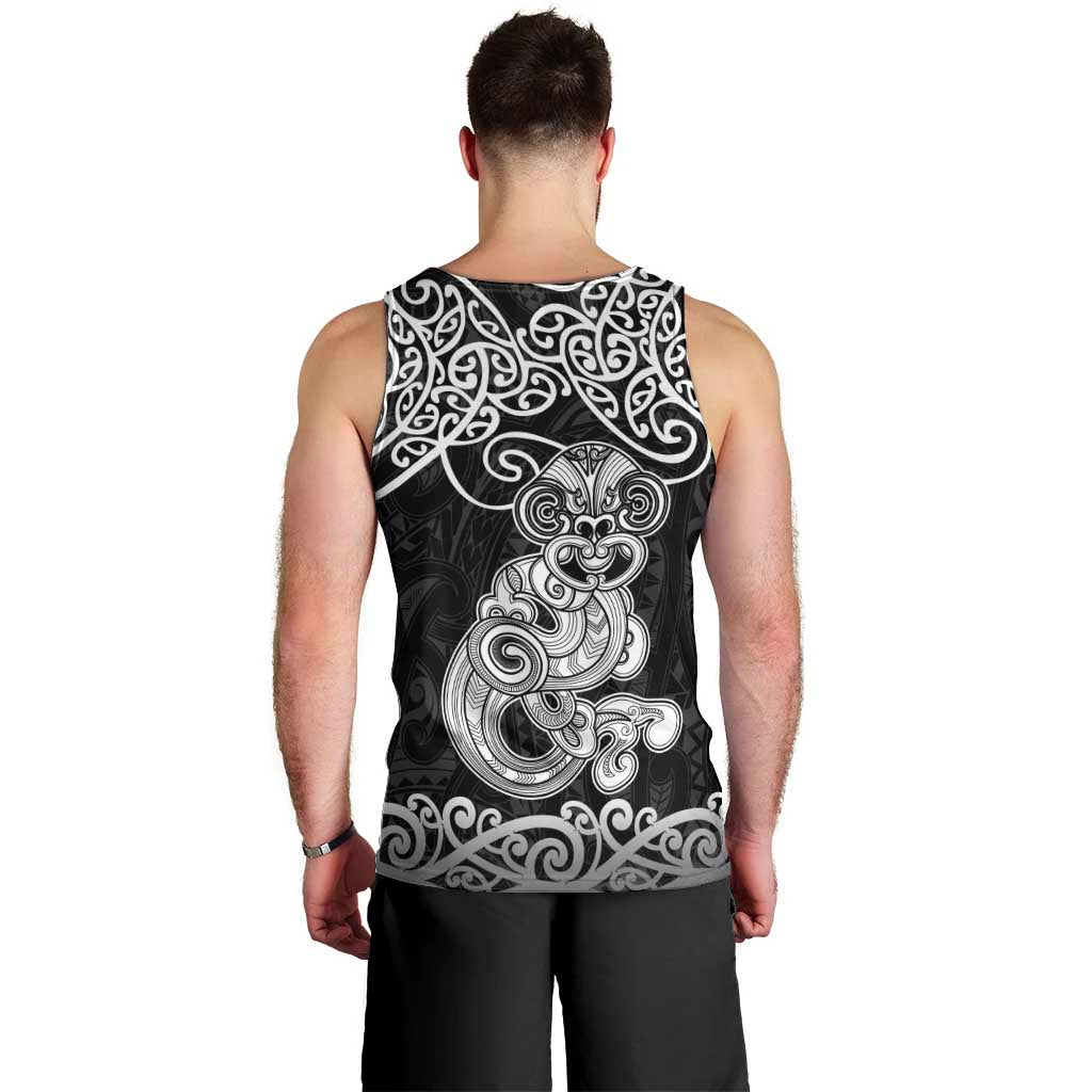 Te Reo Maori Tiki Inspired Art Men Tank Top LT9 - Polynesian Pride