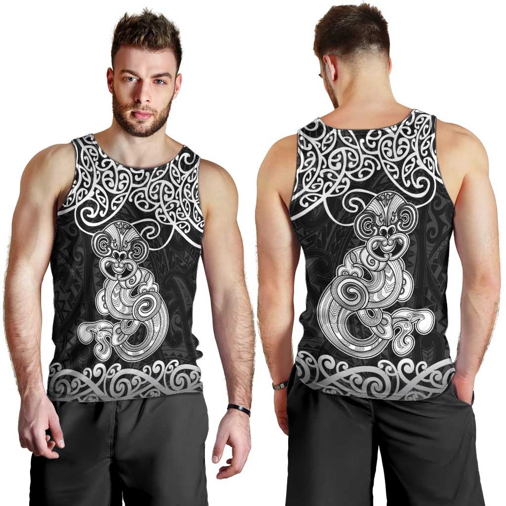 Te Reo Maori Tiki Inspired Art Men Tank Top LT9 - Polynesian Pride