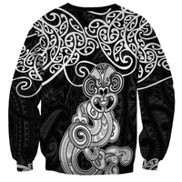 Te Reo Maori Tiki Inspired Art Sweatshirt LT9 - Polynesian Pride