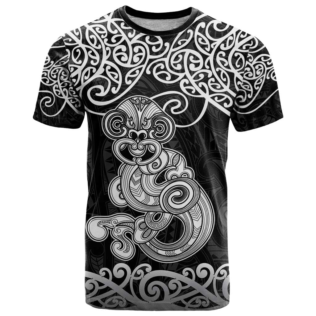 Te Reo Maori Tiki Inspired Art T Shirt
