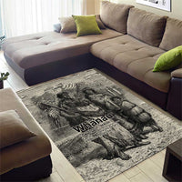 Whanau Maori Language Area Rug Te Reo Maori Inspired Art