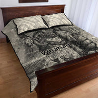 Whanau Maori Language Quilt Bed Set Te Reo Maori Inspired Art LT9 - Polynesian Pride
