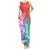 Polynesian Sunset Plumeria Tank Maxi Dress Pacific Island Tribal Blossom Style LT9 Women Blossom - Polynesian Pride