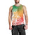 Polynesian Sunset Plumeria Men Tank Top Pacific Island Tribal Reggae Style LT9 - Polynesian Pride